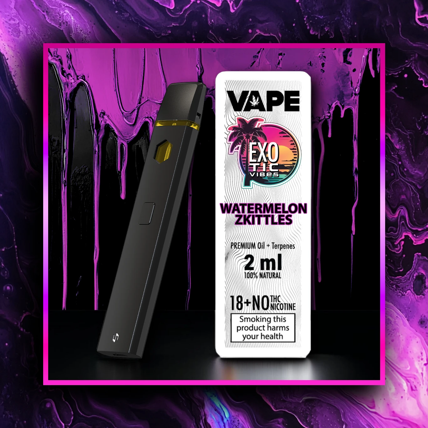 Watermelon Zkittles HHC Premium-Vape - 2.00 ml. HHC