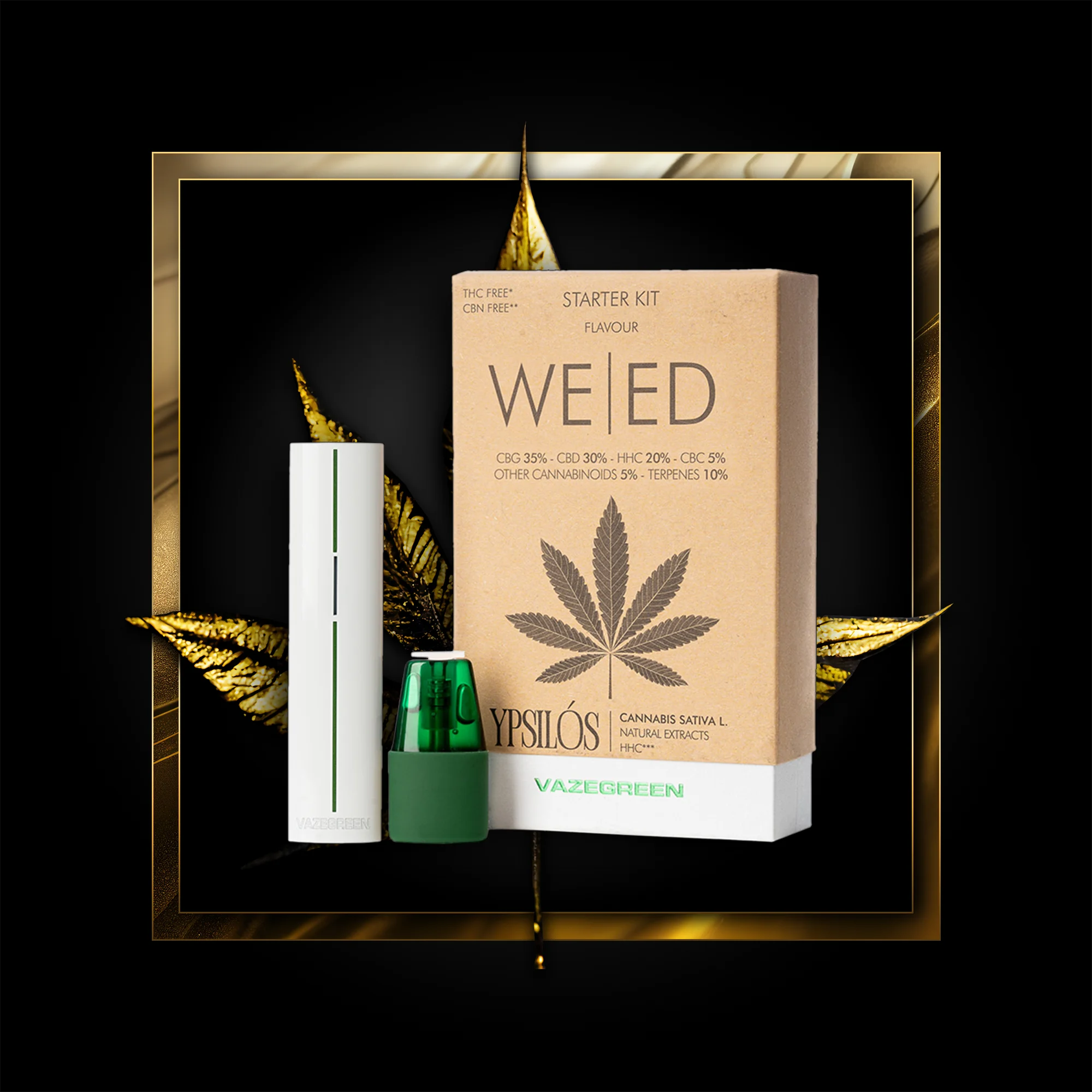 Weed Pen (aloituspakkaus) 500 suihketta - 1,00 ml. HHC