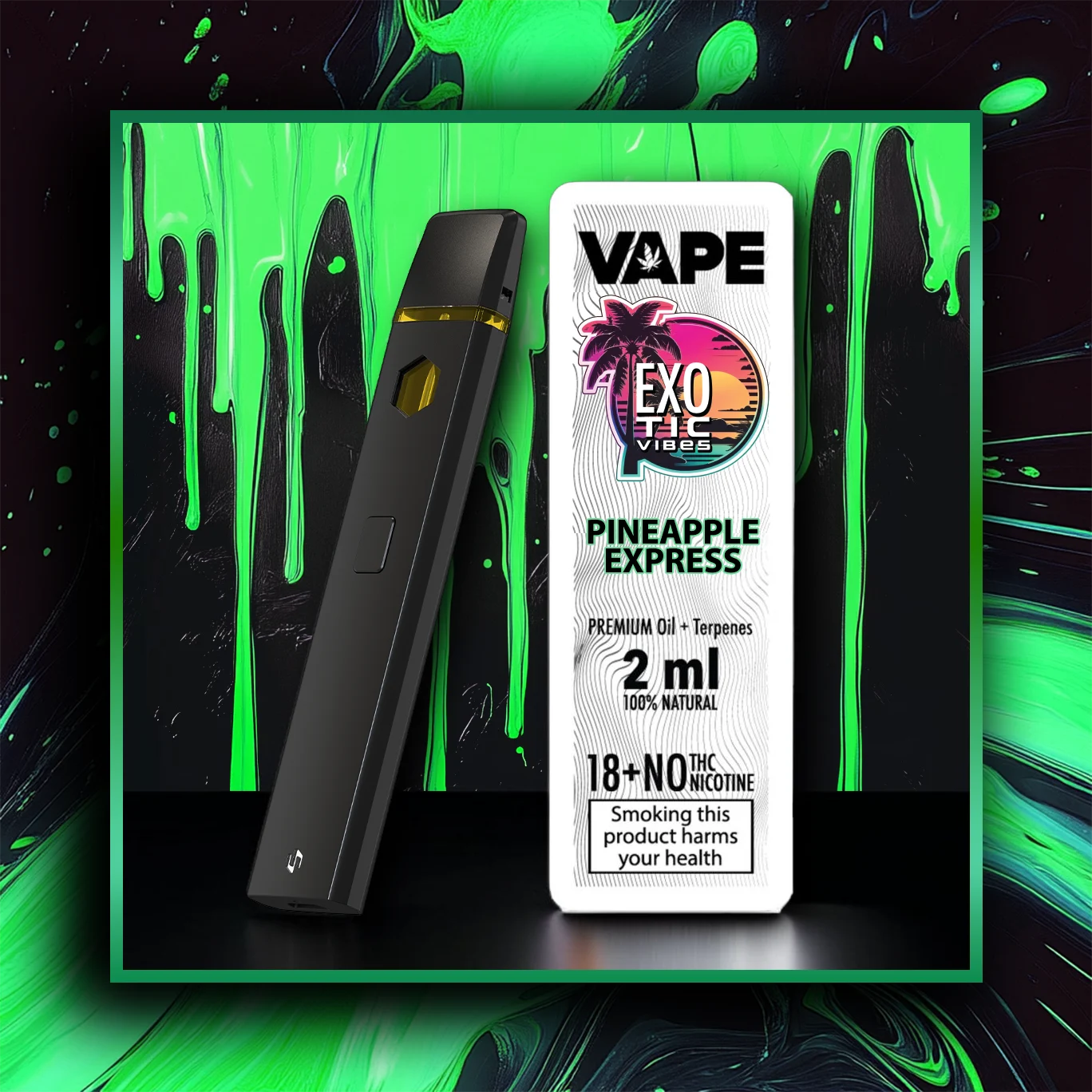 Pineapple Express HHC Premium-Vape - 2.00 ml. HHC